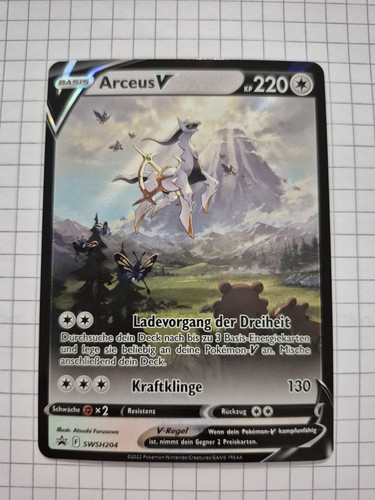 Arceus promo swsh204 - v,