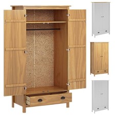 Holz Kleiderschrank Garderobenschrank Schrank Garderobe Schlafzimmer 89x50x170cm