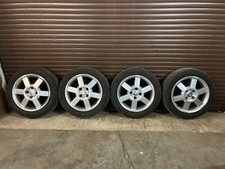 4x Kompletträder Ford KA Alufelgen 16Zoll Allwetterreifen 195/55/R16
