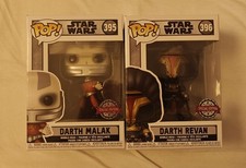 Funko Pop! Star Wars Darth Revan 396 & Darth Malak 395