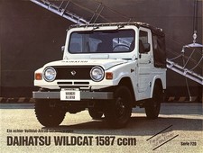 Daihatsu Wildcat F20 Prospekt