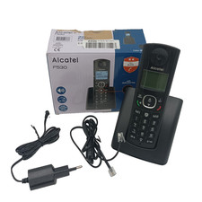ALCATEL F530 DECT Schnurlostelefon – Großes Display, Freisprechen, Anruferanzeig