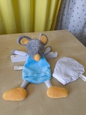 SIGIKID COOL MOUSE MAUS 37810 WÄRMEKISSEN KIRSCHKERNKISSEN Bezug ca 30cm Plüsch