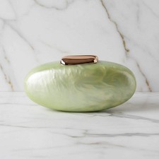 Clutch Pistaziengrün Perlmutt