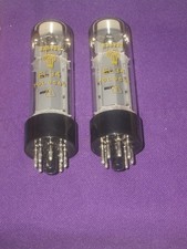 1 Paar  Mühlhausen  EL34 vacuum tubes  gematched  NOS in OVP