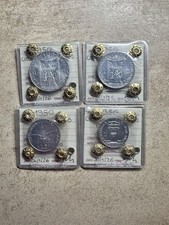 Serie 4 Münzen Stadt Des