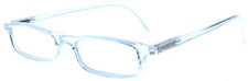 kristallfarbene Lesebrille/Lesehilfe ADAM aus Kunststoff + Federscharnier | NEU