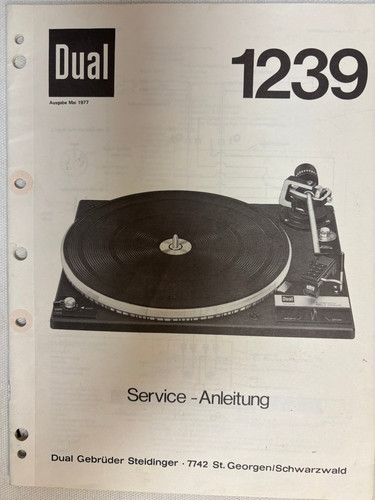 Dual service manual - service,