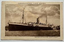 Ak Norddeutscher Lloyd Bremen, Reichspostdampfer Derfflinger Schiff Dampfer 1928