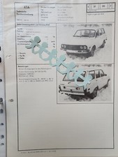 SR Rumänien PKW Dacia 1330 Kombi Wagon ab 1985 KFZ-Brief KTA Vorl. f. Zulassung