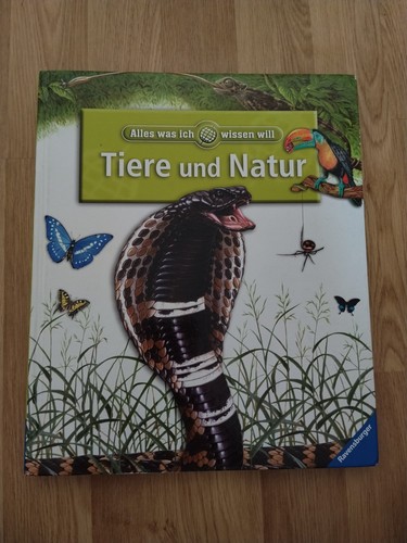 Kinderbuch tiere und natur - tiere,