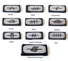 Ninja Stirnband Akatsuki