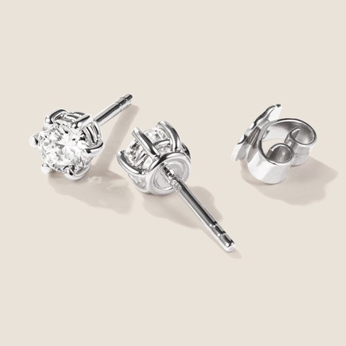 Luxus diamant ohrstecker paar - diamant,