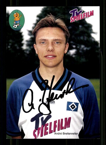 Autogrammkarte hamburger sv - 13,