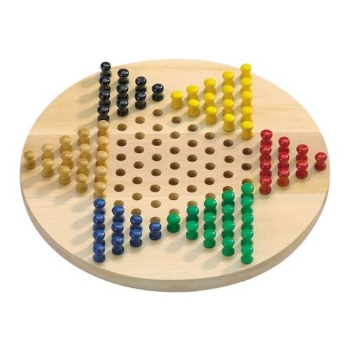 Halma spiel rund - -,