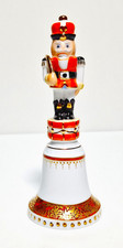 Hutschenreuther Porzellan Weihnachtsglocke/Tischglocke - "Nussknacker" -H.16,5cm