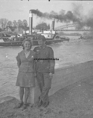 Orig negativ foto soldat - negativ,