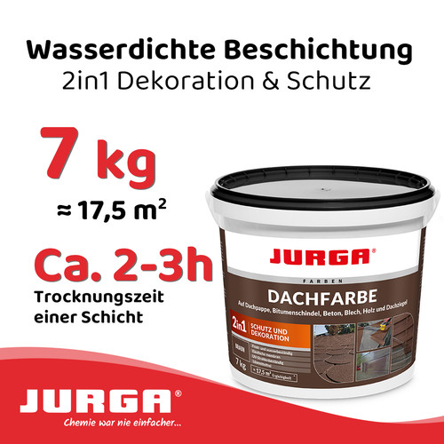Jurga dachfarbe braun kg - dachfarbe,