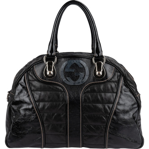 Gucci black quilted - black,