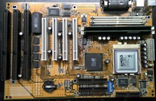 Bundle: Gigabyte GA-586STX2 - K6 266 - 128MB RAM - Rage 2