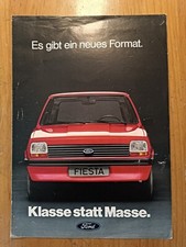 Original Prospekt Ford Fiesta