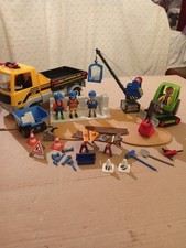 Playmobil baustelle haus - baustelle, mit