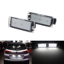 2x LED Kennzeichen