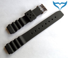 Armband Uhr Kautschuk 15 mm