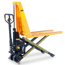 Elektrischer Scherenhubwagen 1.000 kg, 820 mm Hubhöhe, 1.150 mm Gabellänge