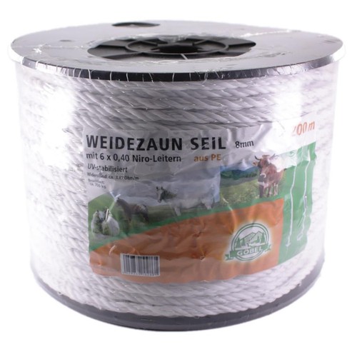 200m weidezaunseil elektroseil - weidezaunseil,