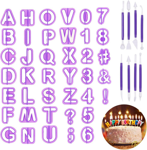 Fondant ausstecher set tlg - fondant, 48-tlg