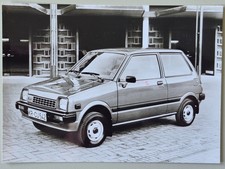 Konvolut Daihatsu S/W-Pressefotos Cuore Präsentation  01/1981 und Charade