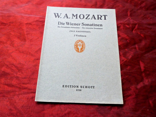 Mozart die wiener sonatinen - mozart,