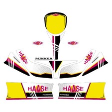 Designsatz, Klebesatz, Dekorsatz für HAASE Baby Kart Bodywork