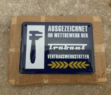 Trabant Schild Neu