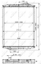 Kühler Alu gelötet passend
