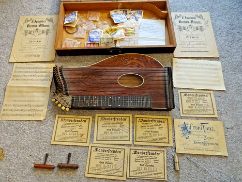 Alte zitter zither - zitter,