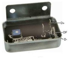 Lichtmaschinen Regler für Oldtimer extern 12V Originale Bauform / Abmessung