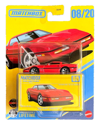 Matchbox 1990 chevy corvette - matchbox,