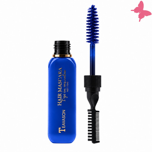 Haarkreide mascara blau ml - blau,
