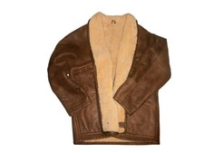 Vintage Herren Lammfellmantel