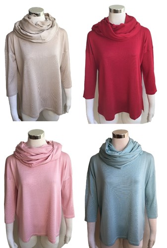 Kasten pullover mit loopschal - kasten,