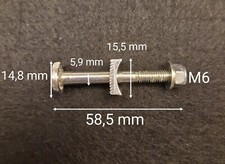 Befestigungsschraube m6x58 - befestigungsschraube, m6x58,5