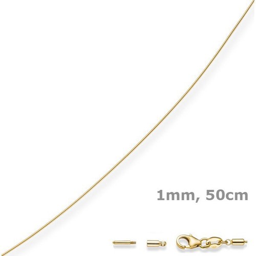 1mm halsreif omegareif - halsreif,