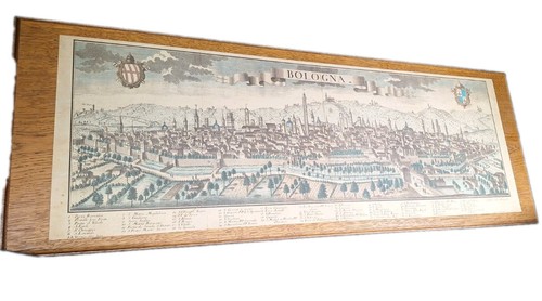 Wandbild kupferstich bologna - wandbild,