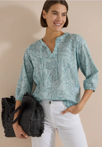 Cecil 346714 print bluse - cecil,