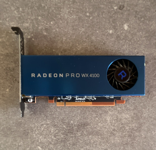 Amd radeon pro 4100 - wx,