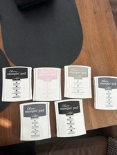 Stampin up Stempelkissen verschiedene gehören Nachgefüllt 6 Stck.