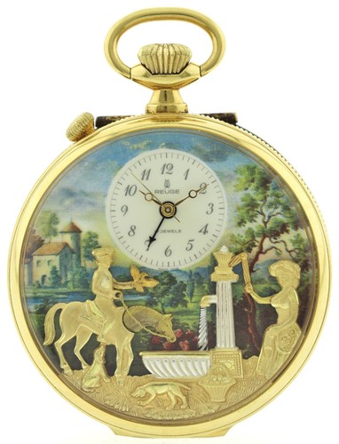 Reuge prunk taschenuhr - reuge,,