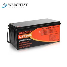 Lithium Batterie 12V 300Ah LiFePO4 Akku BMS 10000+ Zyklen Wohnmobil Solaranlage